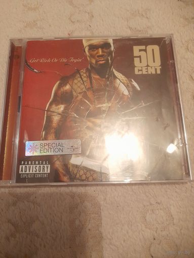 50 CENT  " GET RICH OR DIE TRYIN"" 2003 2CD EU SHADY RECORDS 493564 NM