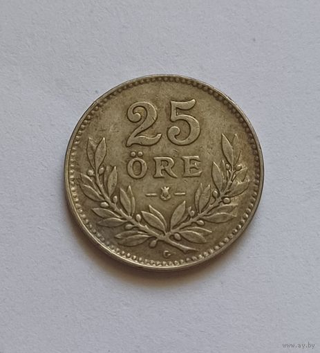25 эре. 1941г . 600пр., Швеция.