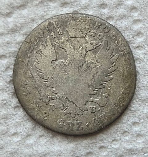 2 злотых 1820