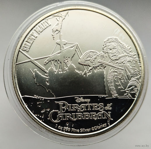 Ниуэ - Пираты Карибского моря - унция 999