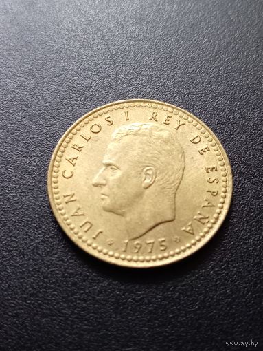 Испания 1 песета 1975 г.