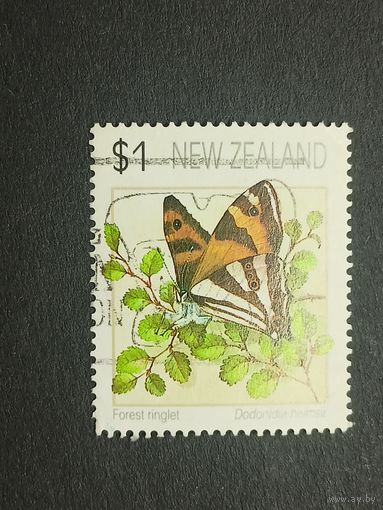 Новая Зеландия 1991. Бабочки