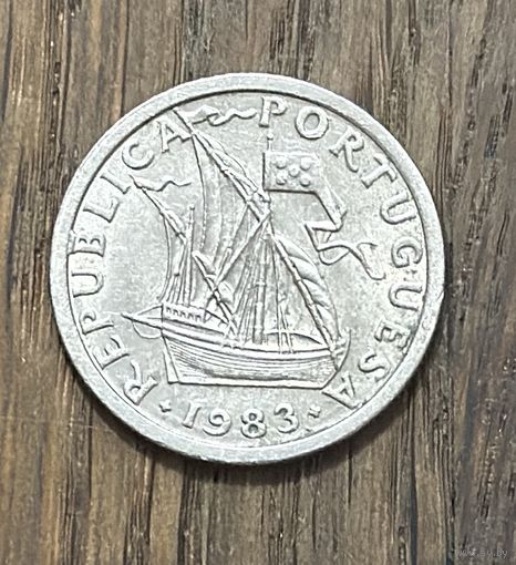 Португалия 2.5 Эскудо 1983г.