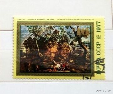 Марки СССР 1977.(4713) Живопись П. Рубенс Марка (4713) из серии .