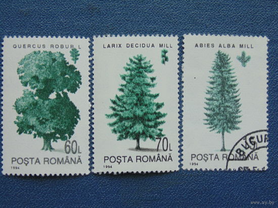 Румыния 1994 г. Деревья.