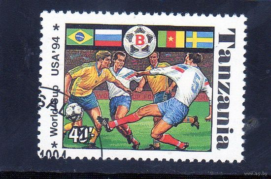 Танзания.Спорт.Чемпионат мира по футболу.США.1994.