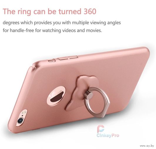 Чехол с подставкой для IPHONE 6S.Цвет золото