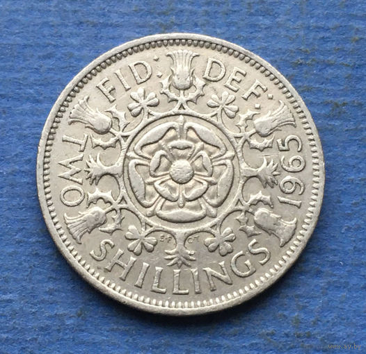 Великобритания 2 шиллинга 1965