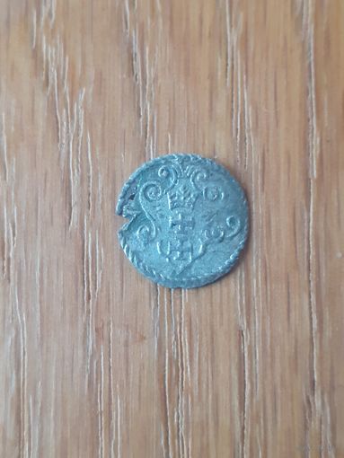 Денарий 1579 год Гданьск