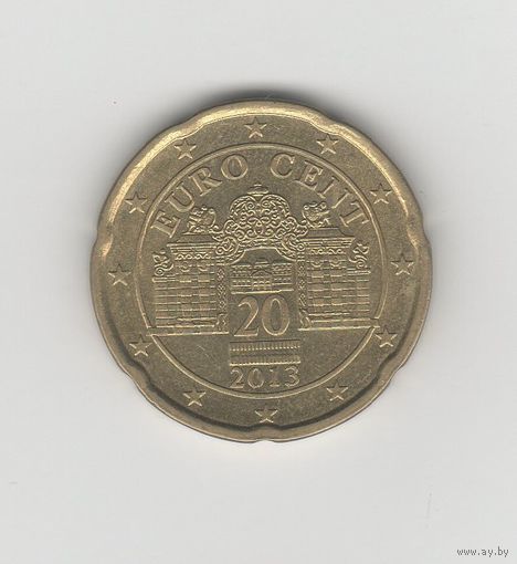 20 евроцентов Австрия 2013 Лот 8280
