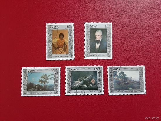 Живопись музеев Кубы 1987 год Куба