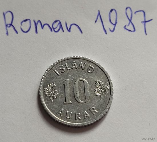 Исландия 10 эре 1970 (1)