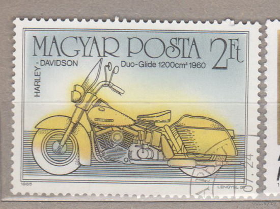 Мотоцикл 100-летие мотоцикла Венгрия 1985г лот 3