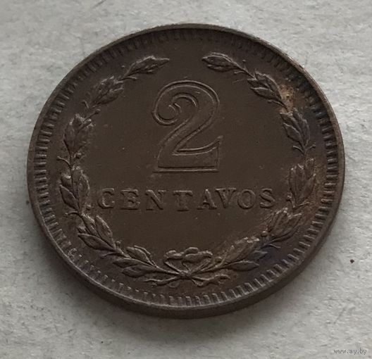 Аргентина 2 сентаво 1941 - нечастая!