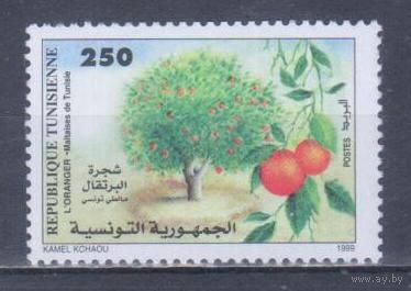 [905] Тунис 1999. Флора.Фрукты.Плоды.Апельсины. MNH