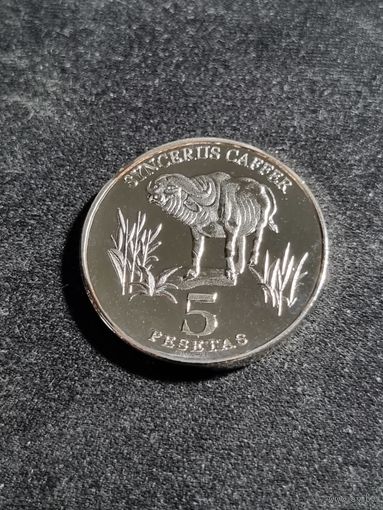 Западная Сахара 5 песет 2020 Unc