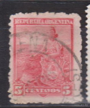 Символы Республики Аргентина 1899 год  лот 6