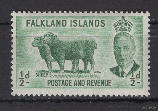 Фолкленды 1952** Овцы, Георг VI SG#172