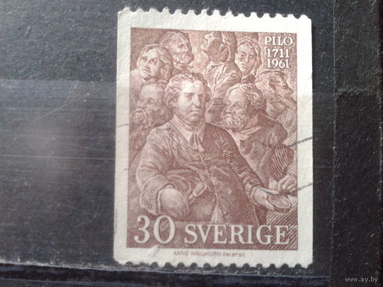Швеция 1961 250 лет художнику, живопись