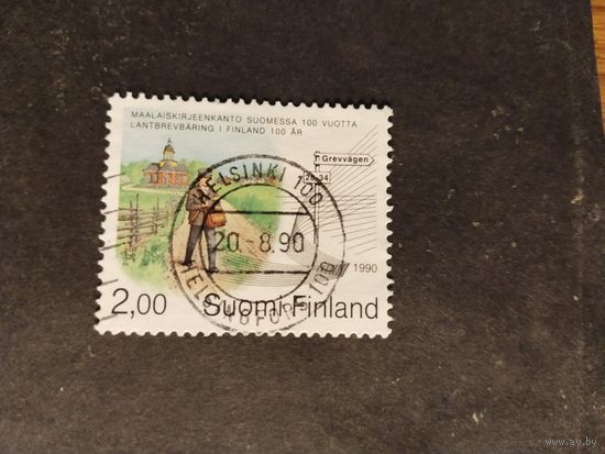 Финляндия  1990 почтальон