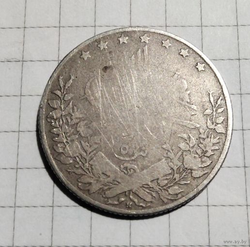 Египет 5 киршей 1876г