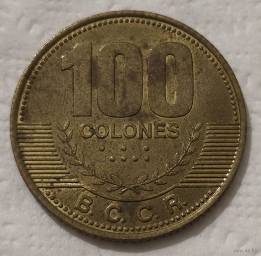 Коста-Рика 100 колонов, 2007 (14-13-14)