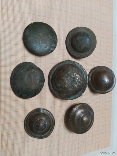 Элементы конской упряжи. 7 шт.