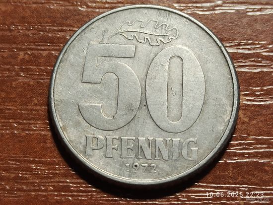 Германия 50 пфеннигов 1972