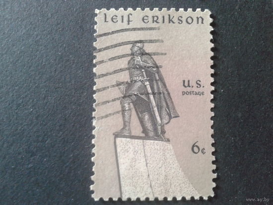 США 1968 памятник викингу в Исландии
