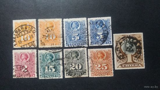Чили\273с\ 1883 Колумб Стандарт.