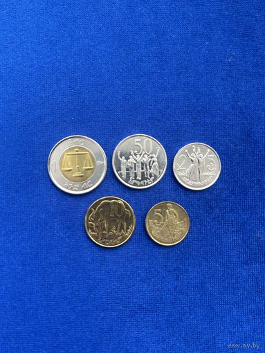 Эфиопия. Набор монет.