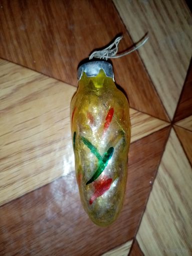 Елочная игрушка СССР. Шишка. Не частая. С чердака. С рубля.