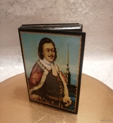 Шкатулка,, ПЁТР ПЕРВЫЙ'' карабельное дерево