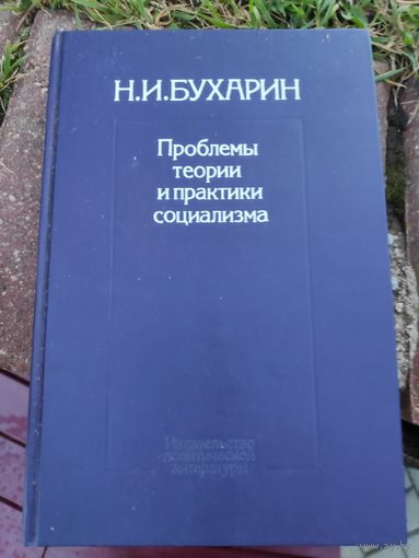 Н. И. Бухарин. Проблемы теории и практики социализма.