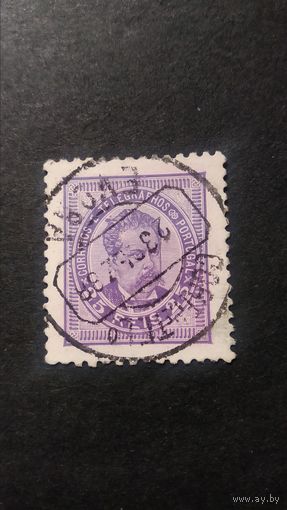 ПОРТУГАЛИЯ \н49\ 1887г король стандарт