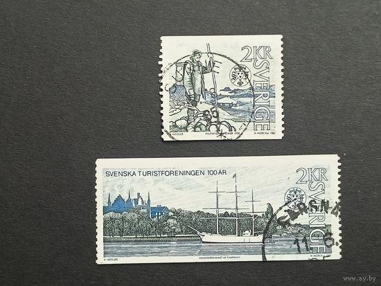 Швеция 1985. Шведский туристический клуб. Полная серия