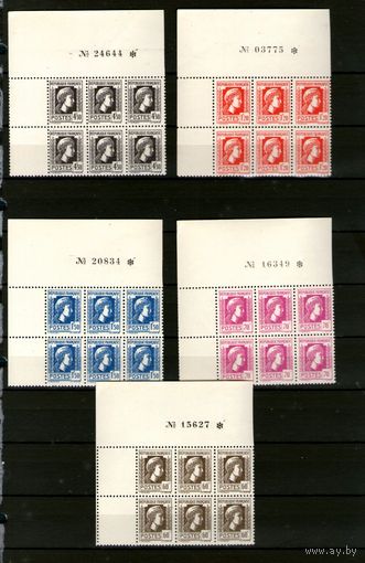 ФРАНЦУЗСКИЕ ТЕРРИТОРИИ.Стандарты** 1944/1945 г.