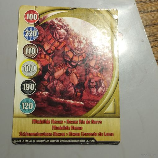 Карта ворот Bakugan New Vestroia