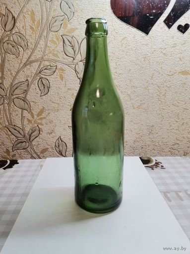 Бутылка старая СКЗ  0.5л. 66 год.