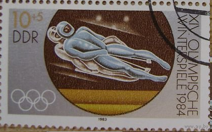 ГДР. 1983 ГОД. ОЛИМПИЙСКИЕ ИГРЫ. САРАЕВО спорт (АНД