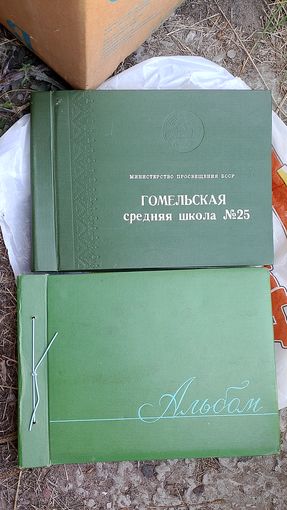 Альбом СССР со школьными фото, школа СССР, школа Гомель, , школьный альбом ссср