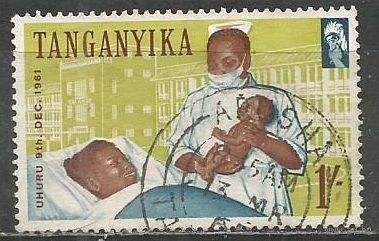 Танганьика. Защита детства. 1961г. Mi#104.