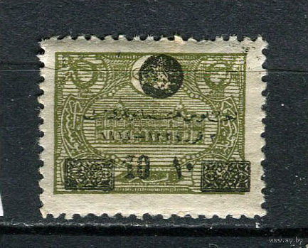 Османская Империя - 1919 - Надпечатка 10Ра на 2Ра - [Mi.661] - 1 марка. MNH, MLH.  (LOT GR12)-T3P47