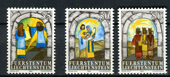 Лихтенштейн - 1984 - Рождество - [Mi. 861-863] - полная серия - 3 марки. MNH.