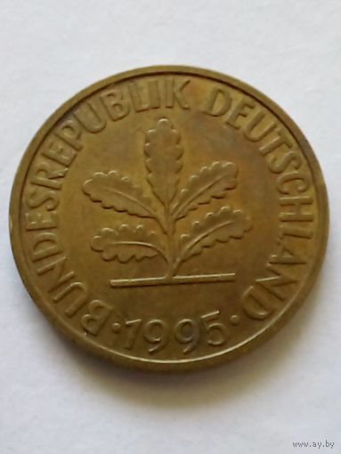 10 пфеннигов 1995 D