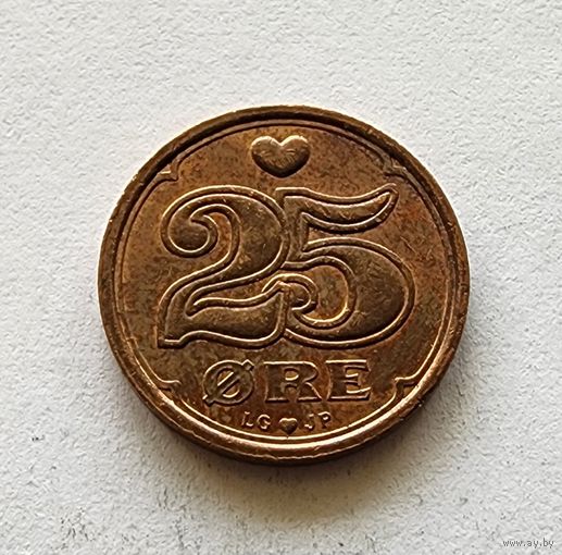 Дания 25 эре, 1997