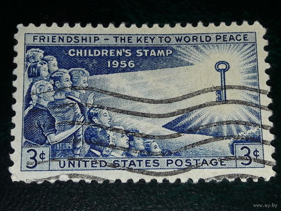 США 1956 Дружба - ключ к миру. Детский выпуск