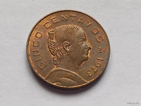 Мексика 5 сентаво 1973 г.
