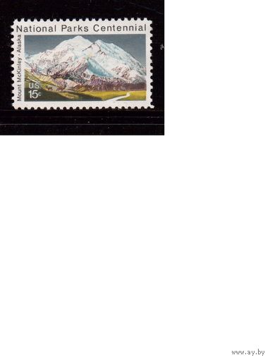 США-1972 (Мих.1073) ,  * (без клея), Нац. Парки, Аляска