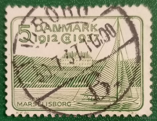 Дания 1937. 25 летие правления короля Кристиана X
